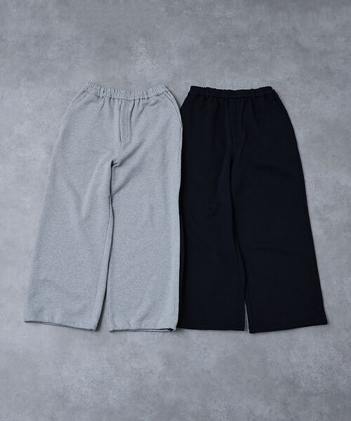 ABAHOUSE / アバハウス パンツ | 【AH ABAHOUSE】ワイドバギー スウェットパンツ / セットアップ対応 | 詳細23