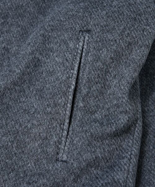 ABAHOUSE / アバハウス ブルゾン | 【AH ABAHOUSE】クロップド ダブルジップアップ シャギーブルゾン | 詳細11