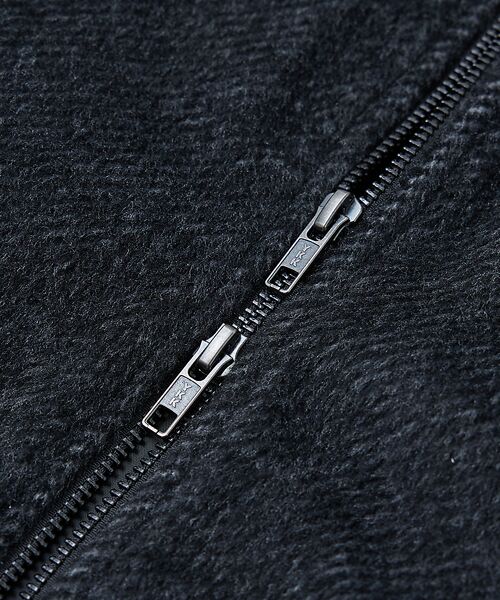 ABAHOUSE / アバハウス ブルゾン | 【AH ABAHOUSE】クロップド ダブルジップアップ シャギーブルゾン | 詳細20