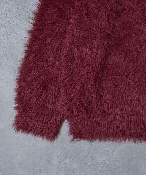 ABAHOUSE / アバハウス ニット・セーター | 【AH ABAHOUSE】ロングシャギー クルーネックニット | 詳細10