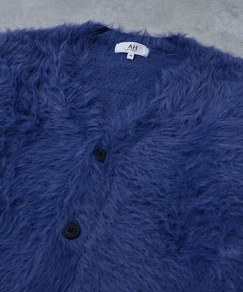 ABAHOUSE / アバハウス カーディガン・ボレロ | 【AH ABAHOUSE】ロングシャギー ニットカーディガン | 詳細5