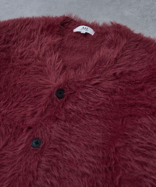 ABAHOUSE / アバハウス カーディガン・ボレロ | 【AH ABAHOUSE】ロングシャギー ニットカーディガン | 詳細10