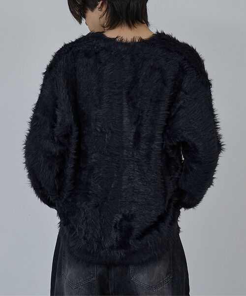 ABAHOUSE / アバハウス カーディガン・ボレロ | 【AH ABAHOUSE】ロングシャギー ニットカーディガン | 詳細18