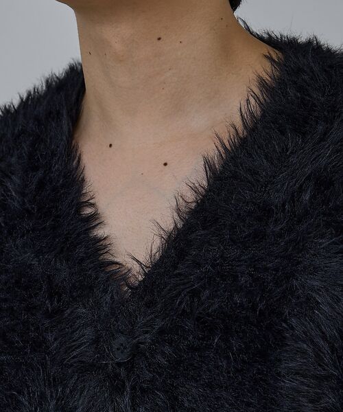 ABAHOUSE / アバハウス カーディガン・ボレロ | 【AH ABAHOUSE】ロングシャギー ニットカーディガン | 詳細19