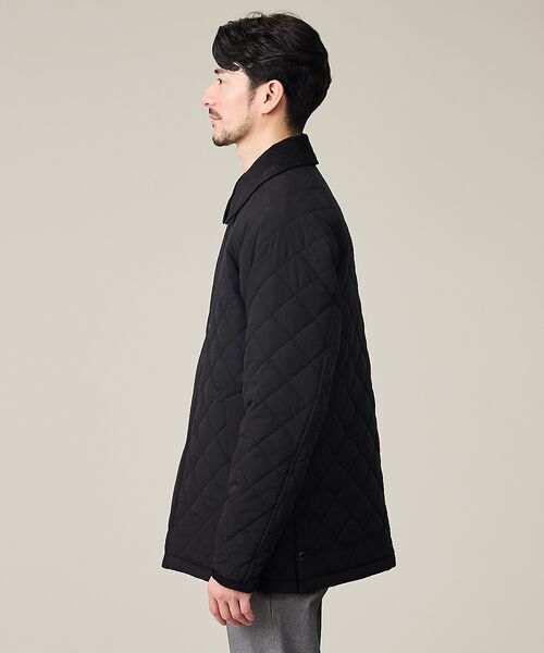 ABAHOUSE / アバハウス ブルゾン | 【コーデュロイ襟】ラグラン 中綿キルティング ジャケット | 詳細6