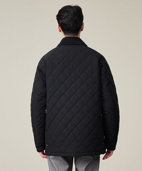 ABAHOUSE / アバハウス ブルゾン | 【コーデュロイ襟】ラグラン 中綿キルティング ジャケット | 詳細7