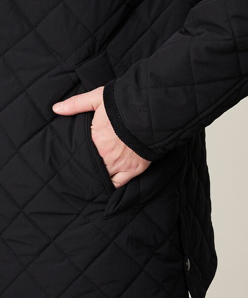 ABAHOUSE / アバハウス ブルゾン | 【コーデュロイ襟】ラグラン 中綿キルティング ジャケット | 詳細10