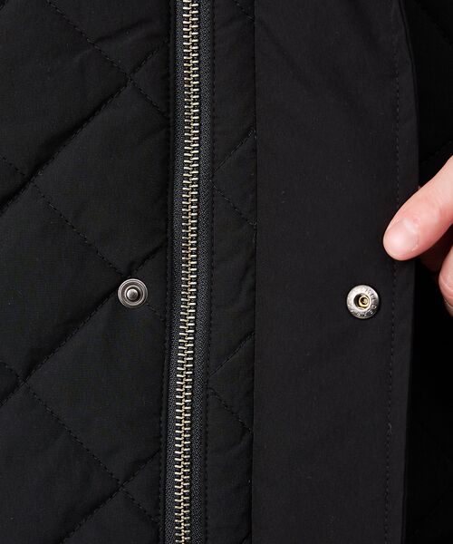 ABAHOUSE / アバハウス ブルゾン | 【コーデュロイ襟】ラグラン 中綿キルティング ジャケット | 詳細12