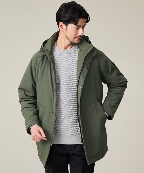ABAHOUSE/アバハウス 【SMART CLOSET】フーデット スタンドブルゾン カーキ 46 ABAHOUSE/アバハウス 【SMART CLOSET】フーデット スタンドブルゾン カーキ 46