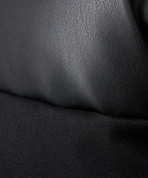 ABAHOUSE / アバハウス ダウンジャケット・ベスト | 【700FP】レザーライクコンビ ダウンジャケット | 詳細21