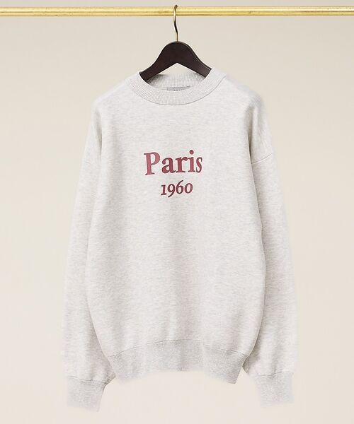 ABAHOUSE / アバハウス ニット・セーター | スウェットライク ロゴニット プルオーバー【予約】 | 詳細9