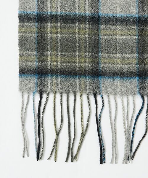 ABAHOUSE / アバハウス マフラー・ショール・スヌード・ストール | 【カシミヤ100％】チェック柄 マフラー 60×180 | 詳細2