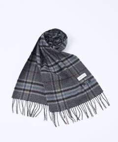 ABAHOUSE / アバハウス マフラー・ショール・スヌード・ストール | チェック＆ストライプ　ウールマフラー