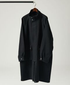 ABAHOUSE / アバハウス ステンカラーコート | 【Traditional Weatherwear】ELGIN LONG エルガン