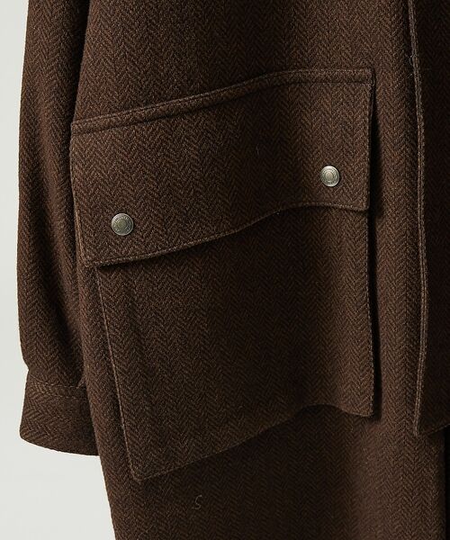 ABAHOUSE / アバハウス ステンカラーコート | 【Traditional Weatherwear】ELGIN LONG エルガン | 詳細3