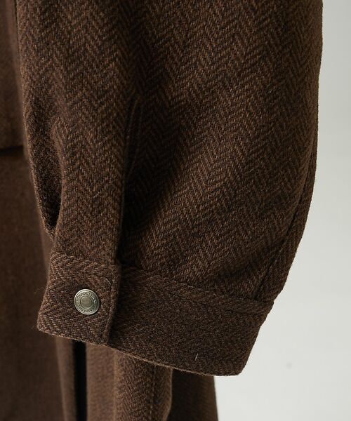 ABAHOUSE / アバハウス ステンカラーコート | 【Traditional Weatherwear】ELGIN LONG エルガン | 詳細5