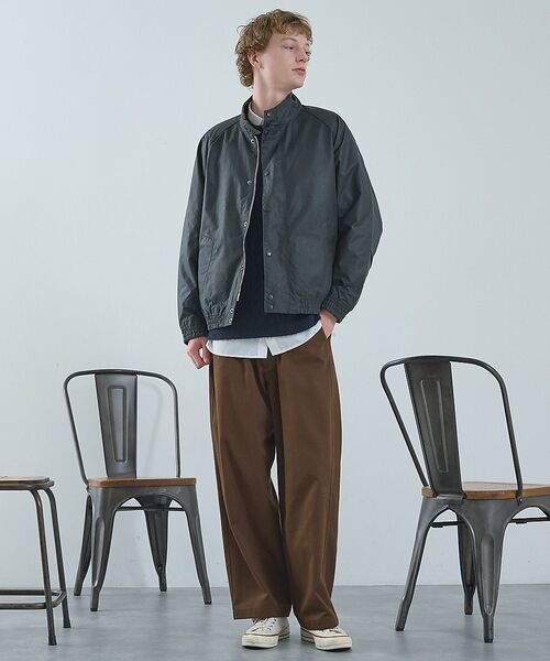 ABAHOUSE / アバハウス ブルゾン | 【Barbour / バブアー】TRANSPORT / トランスポート スタンド | 詳細1