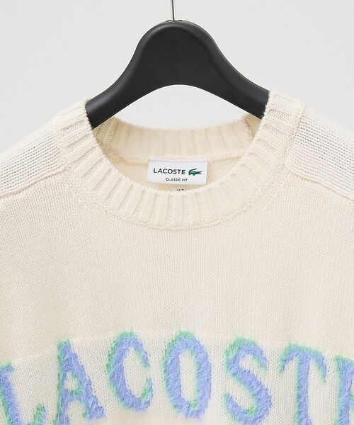 ABAHOUSE / アバハウス ニット・セーター | 【LACOSTE / ラコステ】ブランドネームロゴシャギーニッティングセーター | 詳細2