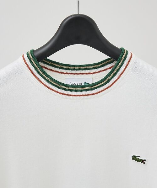 ABAHOUSE / アバハウス ニット・セーター | 【LACOSTE / ラコステ】ボーダーリブ プルオーバーニット | 詳細2