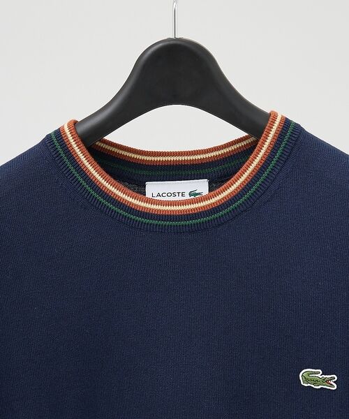 ABAHOUSE / アバハウス ニット・セーター | 【LACOSTE / ラコステ】ボーダーリブ プルオーバーニット | 詳細3