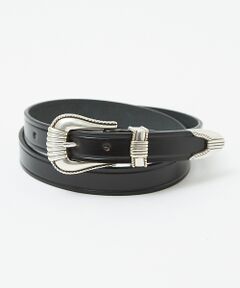 ABAHOUSE / アバハウス ベルト・サスペンダー | 【TORY LEATHER/ トリーレザー】3Piece Silver Buck