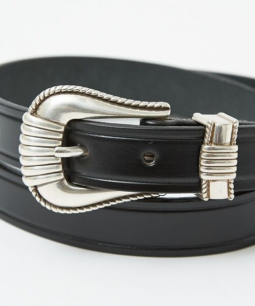 ABAHOUSE / アバハウス ベルト・サスペンダー | 【TORY LEATHER/ トリーレザー】3Piece Silver Buck | 詳細1