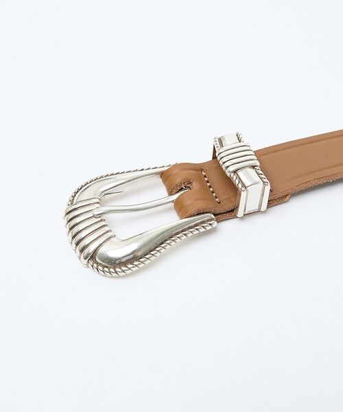 ABAHOUSE / アバハウス ベルト・サスペンダー | 【TORY LEATHER/ トリーレザー】3Piece Silver Buck | 詳細2
