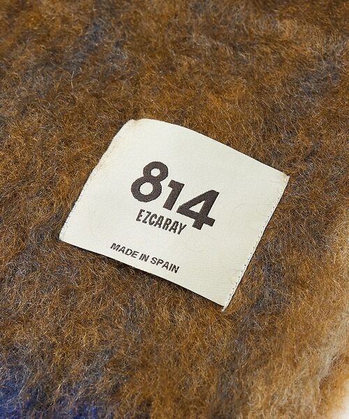 ABAHOUSE / アバハウス マフラー・ショール・スヌード・ストール | 【814 EZCARAY】TWIST FRAME モヘヤ マフラー | 詳細5