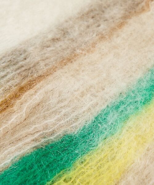 ABAHOUSE / アバハウス マフラー・ショール・スヌード・ストール | 【814 EZCARAY】MOHAIR TARTAN モヘヤ マフラー | 詳細1
