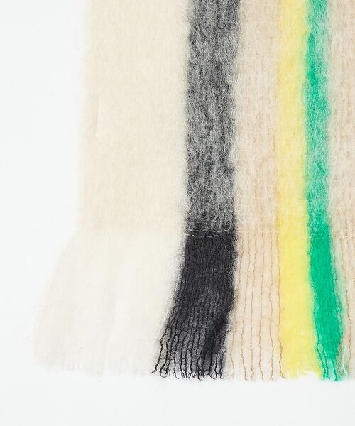 ABAHOUSE / アバハウス マフラー・ショール・スヌード・ストール | 【814 EZCARAY】MOHAIR TARTAN モヘヤ マフラー | 詳細3