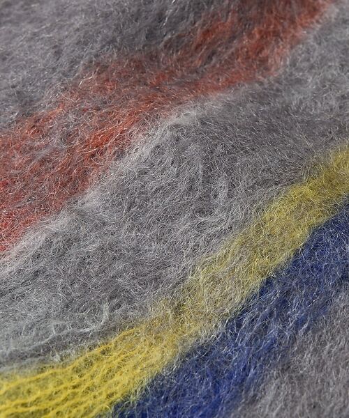 ABAHOUSE / アバハウス マフラー・ショール・スヌード・ストール | 【814 EZCARAY】MOHAIR TARTAN モヘヤ マフラー | 詳細6