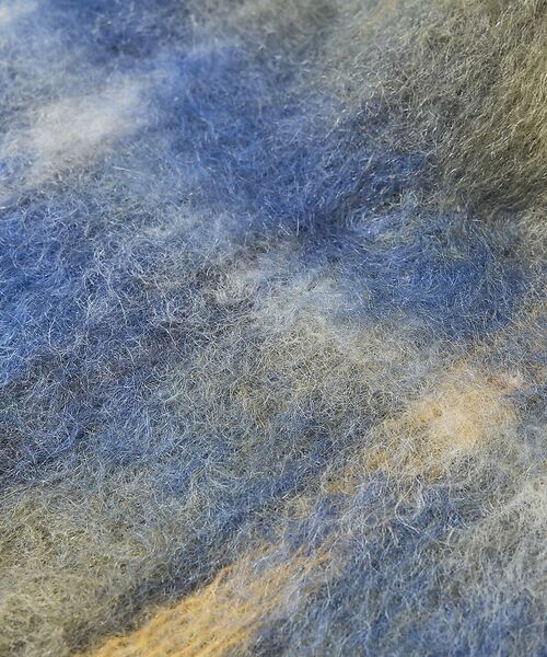 ABAHOUSE / アバハウス マフラー・ショール・スヌード・ストール | 【814 EZCARAY】MOHAIR TARTAN モヘヤ マフラー | 詳細9