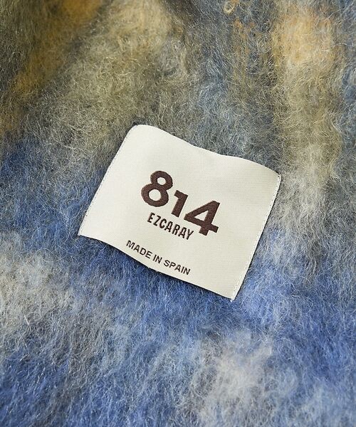 ABAHOUSE / アバハウス マフラー・ショール・スヌード・ストール | 【814 EZCARAY】MOHAIR TARTAN モヘヤ マフラー | 詳細10