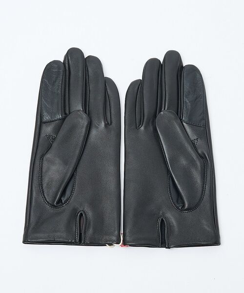 ABAHOUSE / アバハウス 手袋 | ラムレザーグローブ / タッチパネル対応 | 詳細3