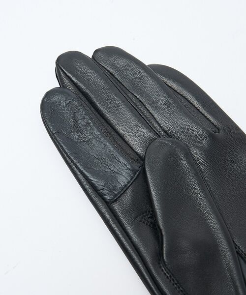 ABAHOUSE / アバハウス 手袋 | ラムレザーグローブ / タッチパネル対応 | 詳細5