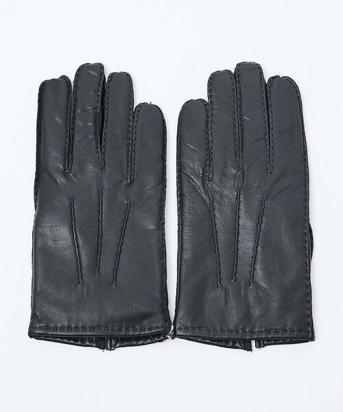 ABAHOUSE / アバハウス 手袋 | アウトステッチ ラムレザーグローブ | 詳細1