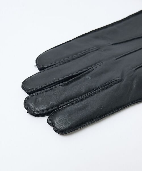 ABAHOUSE / アバハウス 手袋 | アウトステッチ ラムレザーグローブ | 詳細3