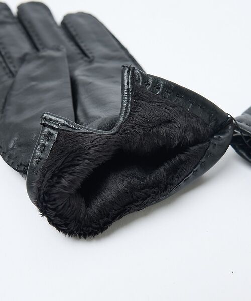 ABAHOUSE / アバハウス 手袋 | アウトステッチ ラムレザーグローブ | 詳細5