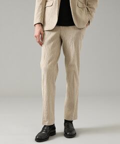 ABAHOUSE / アバハウス パンツ | 【セットアップ対応】シャーリング コーデュロイ イージースラックス