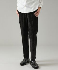 ABAHOUSE / アバハウス パンツ | 【セットアップ対応】シャーリング コーデュロイ イージースラックス