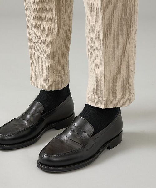 ABAHOUSE / アバハウス パンツ | 【セットアップ対応】シャーリング コーデュロイ イージースラックス | 詳細11