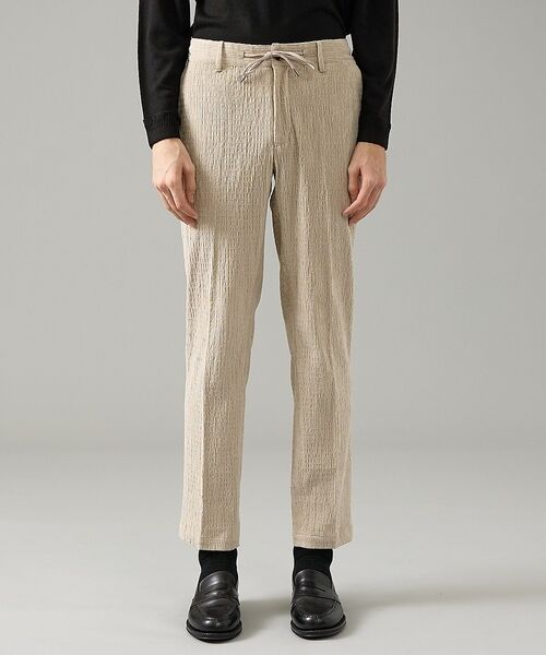 ABAHOUSE / アバハウス パンツ | 【セットアップ対応】シャーリング コーデュロイ イージースラックス | 詳細2