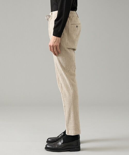 ABAHOUSE / アバハウス パンツ | 【セットアップ対応】シャーリング コーデュロイ イージースラックス | 詳細3