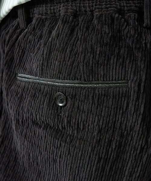 ABAHOUSE / アバハウス パンツ | 【セットアップ対応】シャーリング コーデュロイ イージースラックス | 詳細14