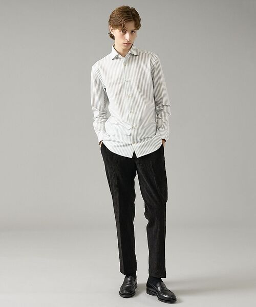 ABAHOUSE / アバハウス パンツ | 【セットアップ対応】シャーリング コーデュロイ イージースラックス | 詳細15