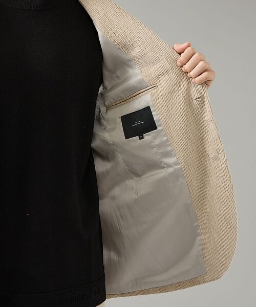 ABAHOUSE / アバハウス テーラードジャケット | 【セットアップ対応】シャーリング コーデュロイ ジャケット | 詳細12
