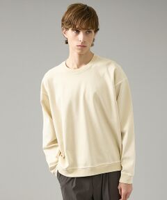 ABAHOUSE / アバハウス Tシャツ | 【スウェットライク】フェード ポンチ クルーネック プルオーバー【予約】