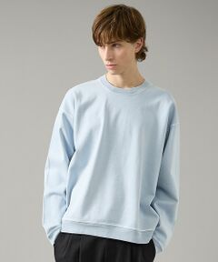 ABAHOUSE / アバハウス Tシャツ | 【スウェットライク】フェード ポンチ クルーネック プルオーバー【予約】