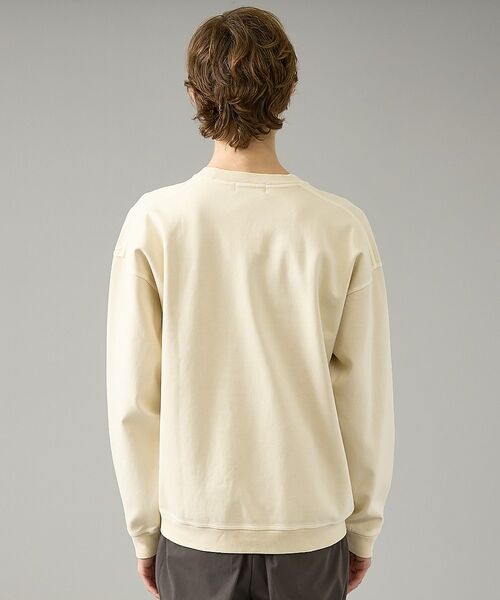ABAHOUSE / アバハウス Tシャツ | 【スウェットライク】フェード ポンチ クルーネック プルオーバー【予約】 | 詳細3