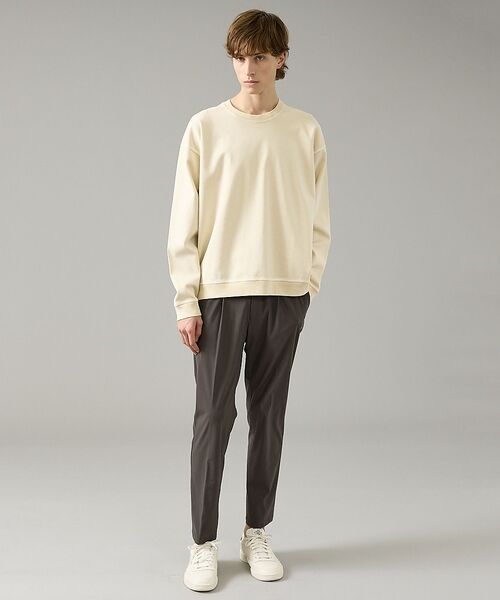 ABAHOUSE / アバハウス Tシャツ | 【スウェットライク】フェード ポンチ クルーネック プルオーバー【予約】 | 詳細8
